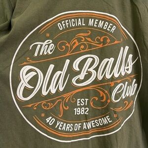 Gildan Heavy Cotton Graphic Screen T-Shirt Green Short Sleeve Size Large NWT